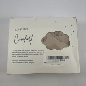 MairMore Muslin Nursing Cover Apron/ Multipurpose Stroller Cover, Ivory